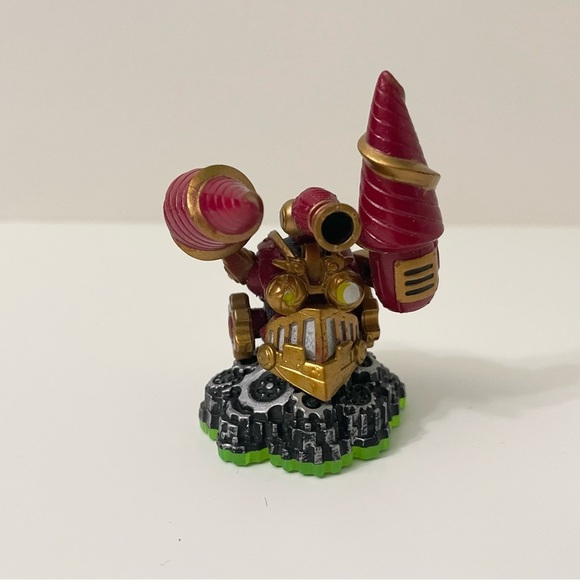 Lot of 3 Skylanders Figures Drill Sergeant Bash Eruptor - Picture 2 of 12